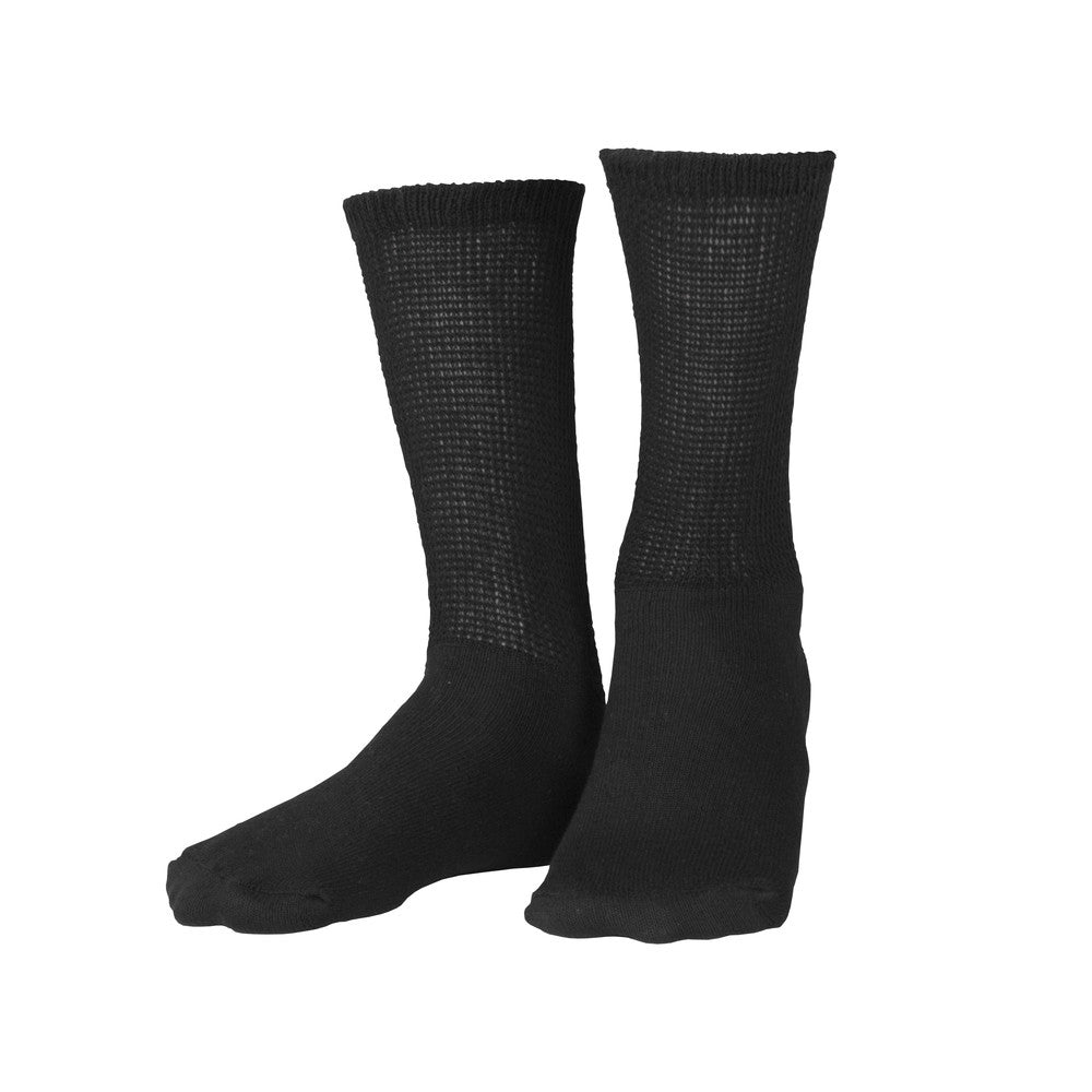 Loose Fit Diabetic Socks, Crew Length (Truform 1918)