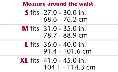 OTC 79020 Size Chart
