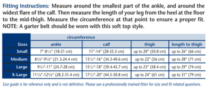 Truform 8866 Size Chart